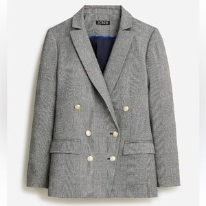 J. Crew Brynn Plaid Blazer size 14 NWOT